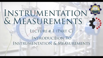 Lecture 1 Introduction to Instrumentation (Part C)