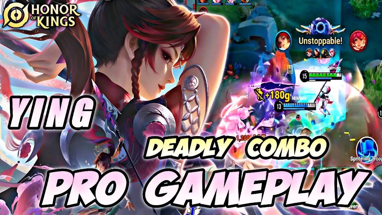 ИГРОВОЙ ПРОЦЕСС YING PRO 🔥 - СМЕРТЕЛЬНАЯ КОМБО, 100% НЕОСТАНОВИМАЯ! ТЕХНИКА И МЕХАНИКА YING | HON...