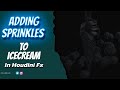 Procedurally Adding Sprinkles To Ice-Cream Simulaiton | HoudiniFx |