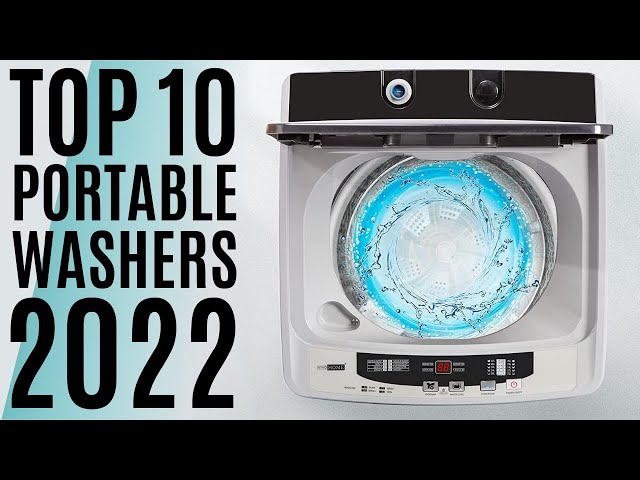 10 Best Portable Washing Machines 2020