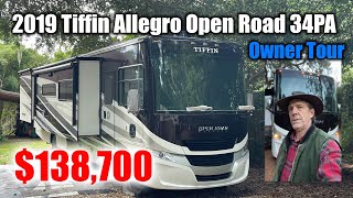 2019 Tiffin Allegro Open Road 34PA Tour  For Sale by Owner in Savannah, Georgia