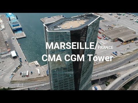 CMA CGM Tower Marseille - Drone Flight