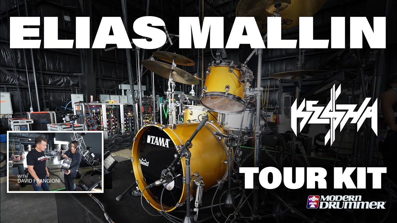 Elias Mallin - Kesha - Tour Kit Rundown