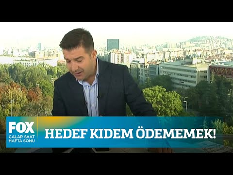 Hedef kıdem ödememek!  26 Eylül 2020 İlker Karagöz ile Çalar Saat Hafta Sonu