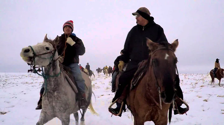 Chief Big Foot Memorial Ride - Bridger 2015