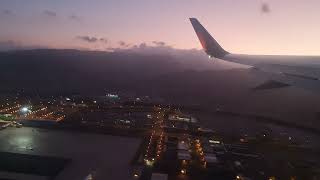 Take off at Fuerteventura airport