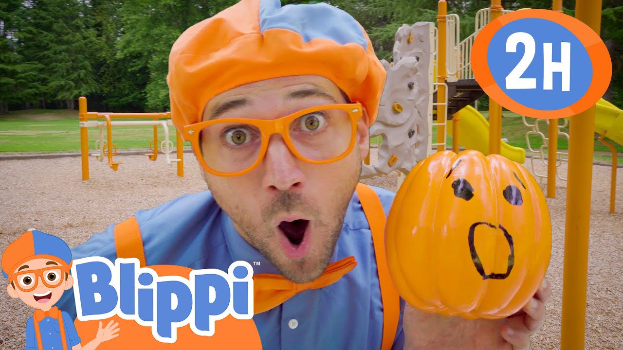 Blippi Visits the Pumpkin Playground 2 Hours of Blippi Halloween Blippi Visits the Pumpkin Playground 2 Hours of Blippi Halloween