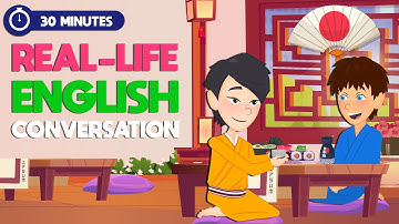 30 Simple English Conversations for Beginner | Real-Life English Speaking Practice Dialogues (A1-A2)