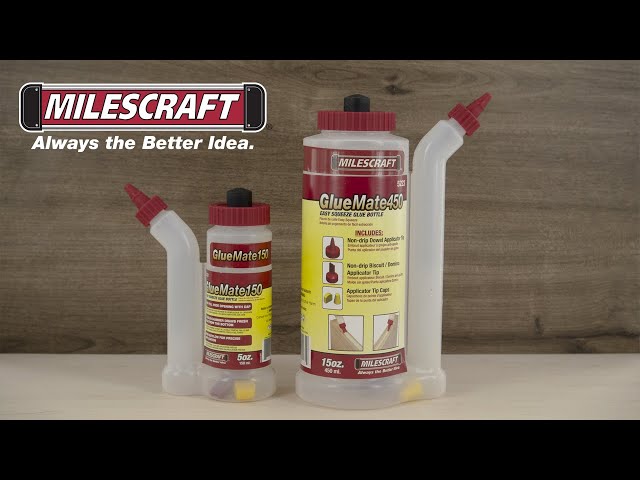 Milescraft GlueMateKit - 4 pack of Glue Bottles with Tips in the  Woodworking Tool Accessories department at