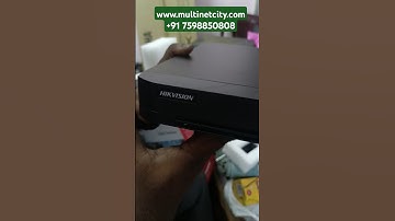 Hikvision 4k upto 8mp support DVR 16ch smart tracking AI inbuilt best for home office industry #cctv