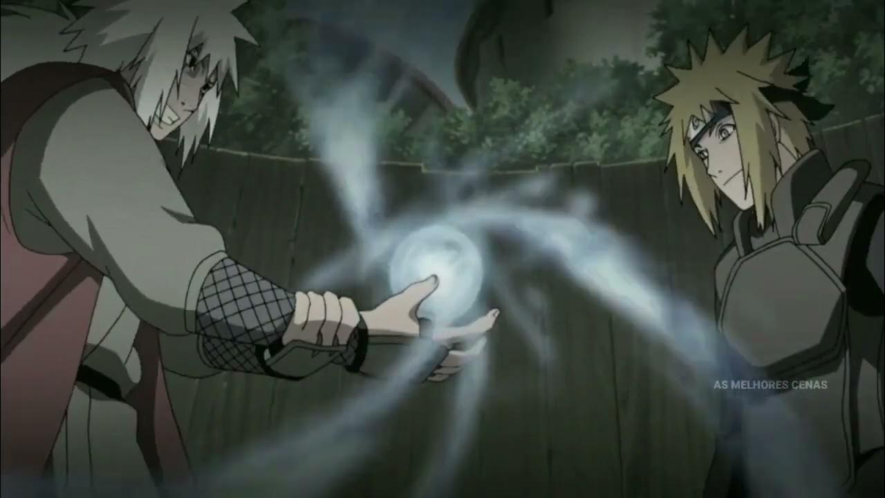 Jiraya mostra Rasengan a minato / Pt Dublado YouTube Jiraya mostra Rasengan a minato / Pt Dublado YouTube
