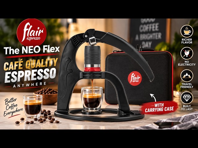 Flair The NEO Flex with Carrying Case: UPDATED Direct Lever Manual