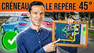 Réussir un Créneau : Le Repère des 45° [Permis 2024]