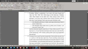 Pembahasan Soal 4-6 POM Modul Linier Programming