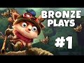 LoL Funny Moments | Bronze Plays Episode #1( League of Legends )