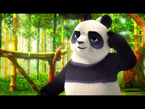 Видео: 🐾 Лео и Тиг 🐾 – Бамбуковый мастер – Мультики для детей – Про животных