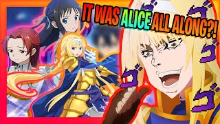 Sao Arsit Was Alice All Along? Aliceization Is Real.. - Sword Art Online Alicization Rising Steel