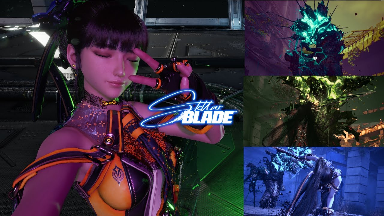 Stellar blade!!!! 😵‍💫👽segundo Jefe. CORRUPTOR🐴 (GAMEPLAY)