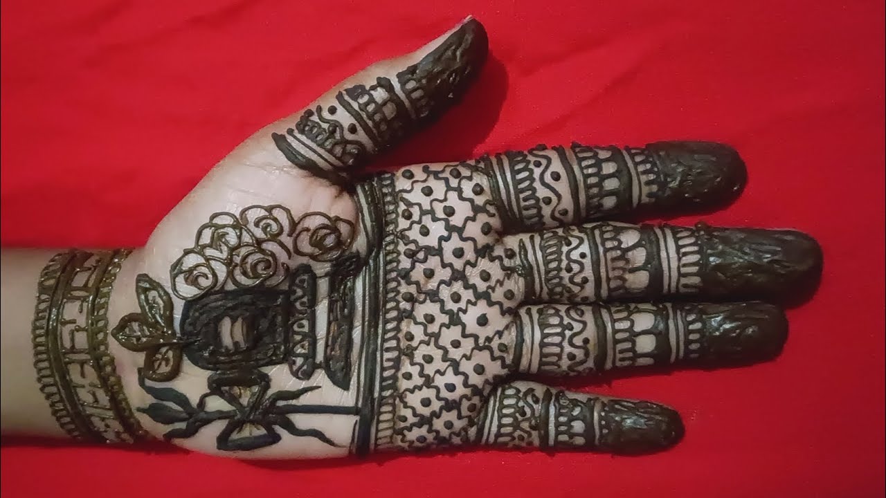 Shiv Ratri Special Mehndi Design ll front Side Mehndi Design ll Mehndi ...