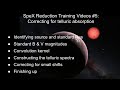 SpeX Reduction Tutorial Part 5: Telluric calibration with xtellcor
