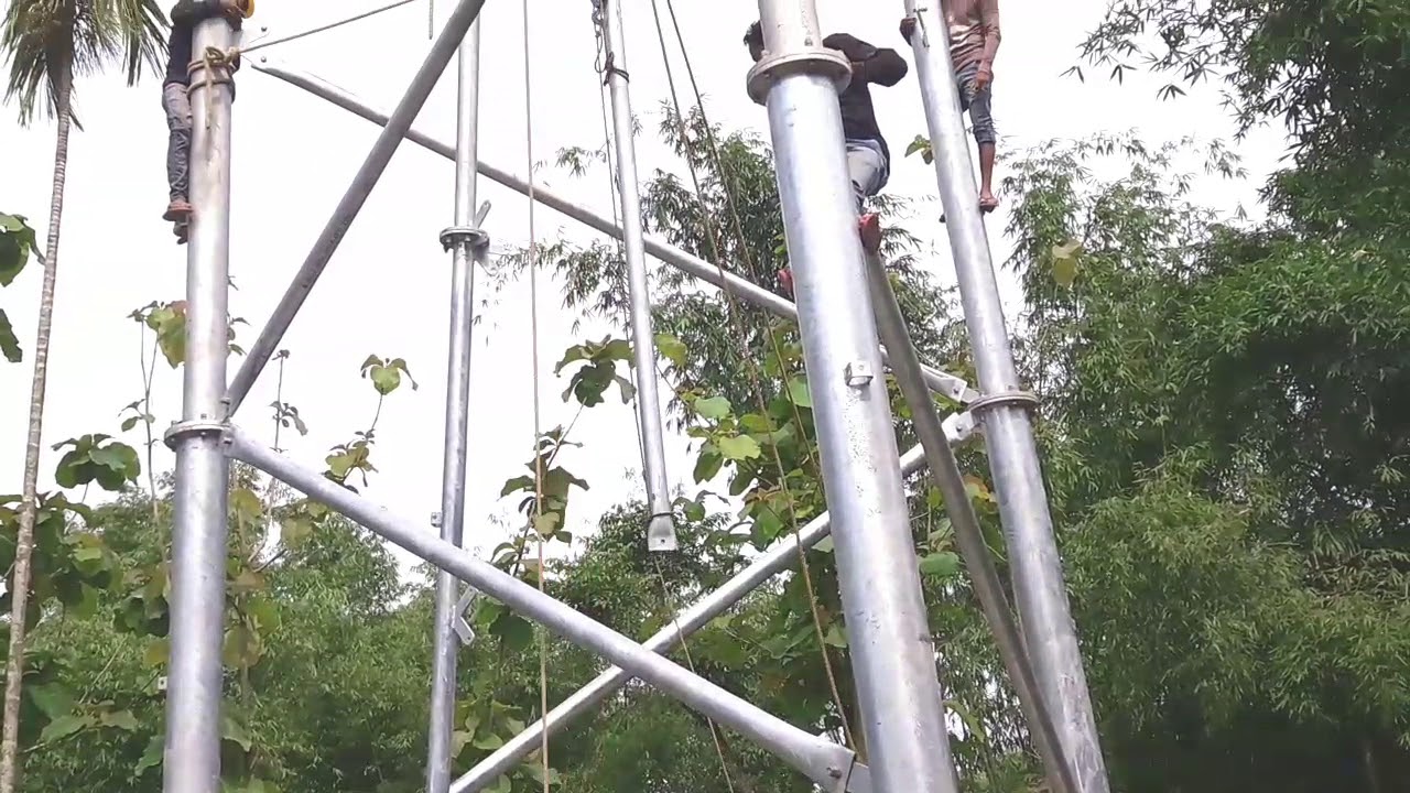 Mobile tower Manual installation