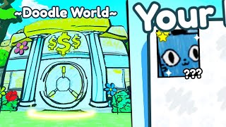 Playing The New Doodle World Update In PET SIMULATOR X !!!