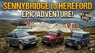 Sennybridge To Hereford 4x4 off-road trails