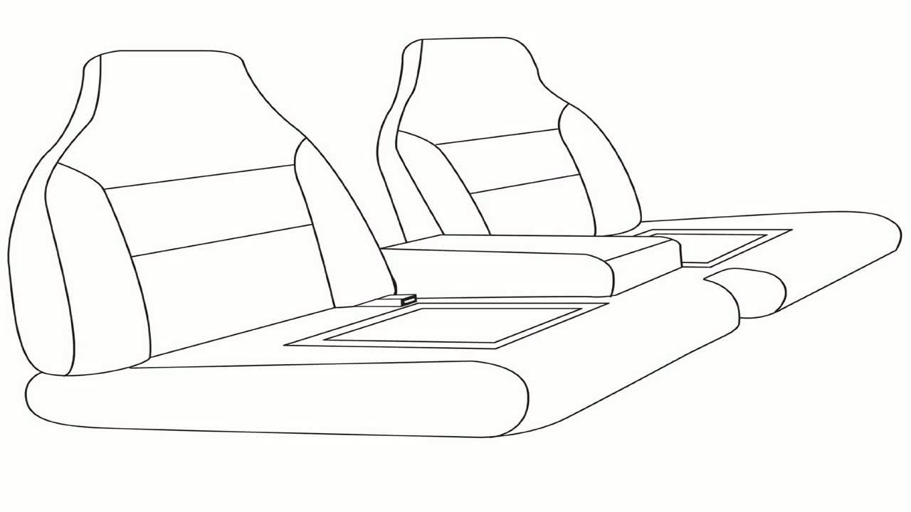 Saddleman Custom Made Rear Bench Backrest Seat Cover Saddle Blanket