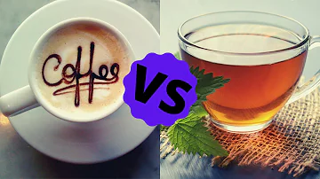 ¿Es mejor beber té o café?