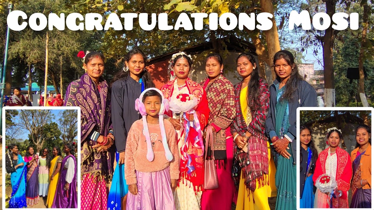 Congratulations Mosi// ମୋର ମାଉସୀ ର ବାହା ଘୋର # Church Marriage #Kuchinda #nilima baa vlogs 