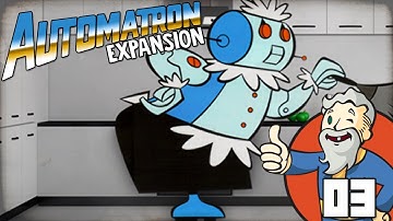 "MY SEXY FRENCHIE ROBOT!!!" MODDED Fallout 4 Automatron DLC Ep 03