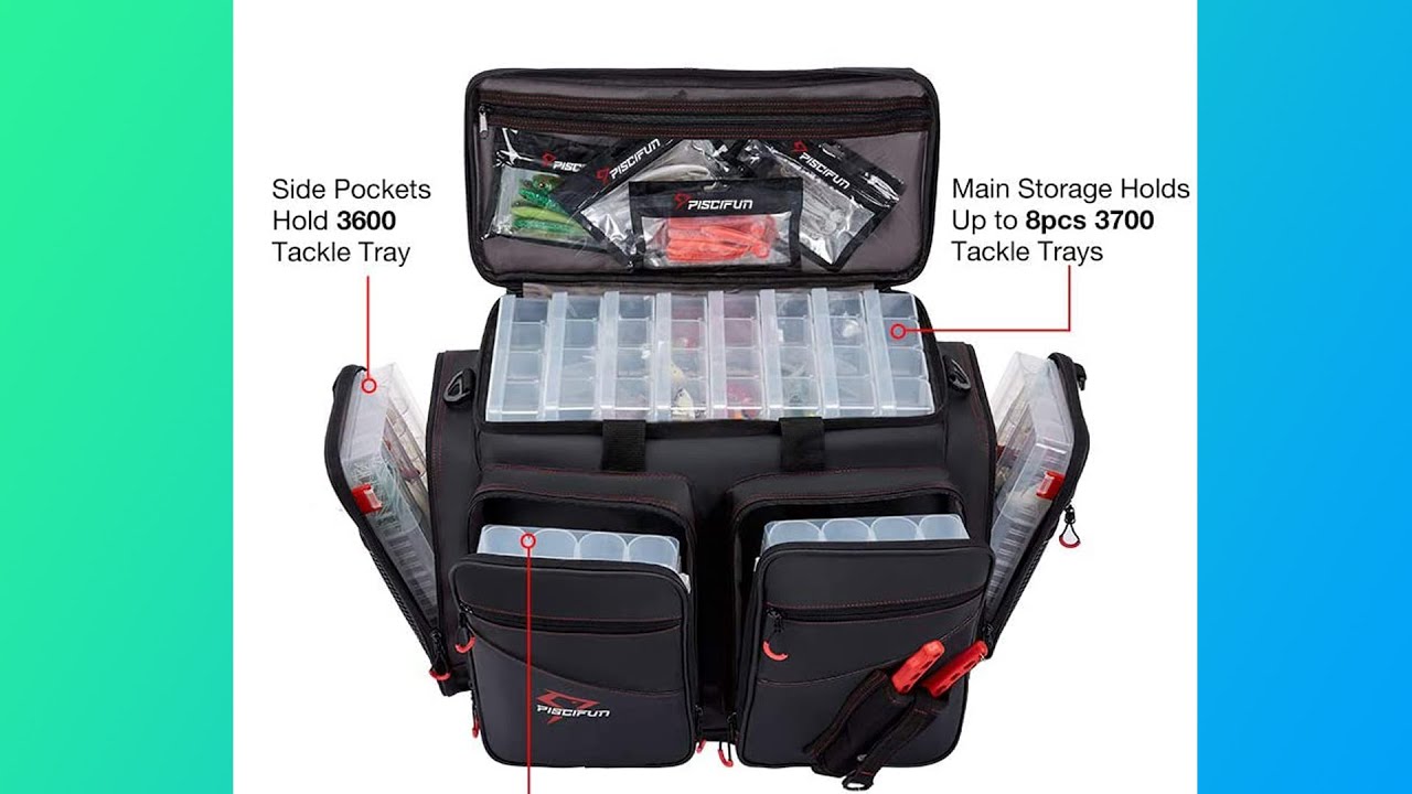 The best tackle Bag for surf fishingPiscifun YouTube