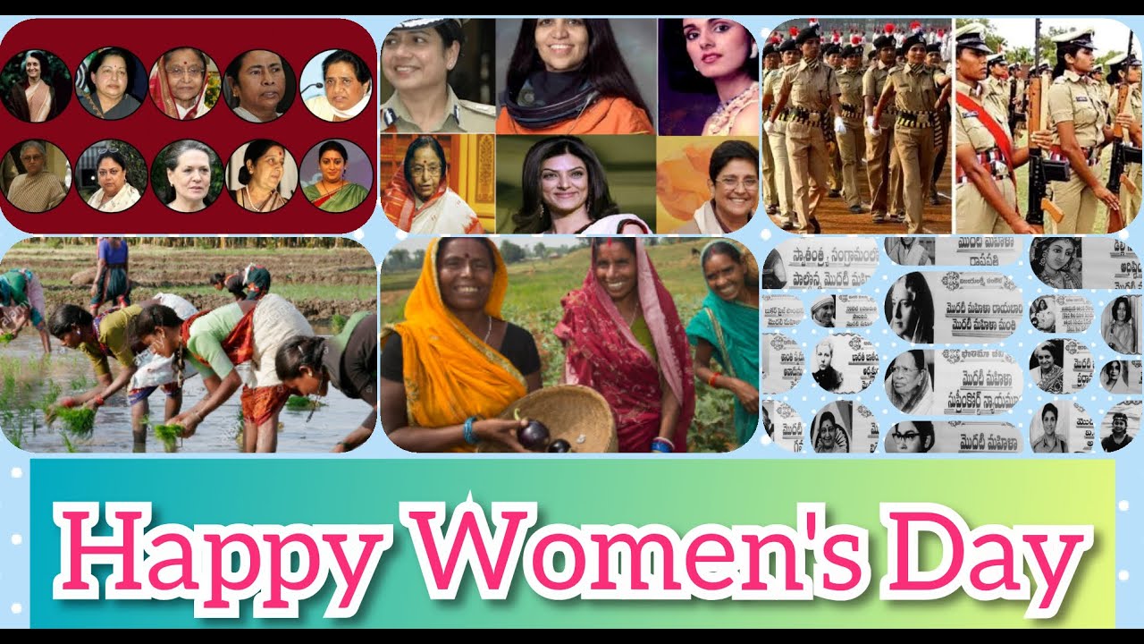 Women's Day Special || List of First Woman in various fields in India ...