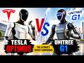 Tesla Optimus Vs Unitree G1 | The Robot War That Will Define the Future
