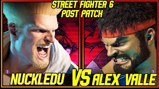 SF6 ▰ NUCKLEDU ( GUILE ) VS ALEX VALLE ( RYU ) ▰ STREET FIGHTER 6