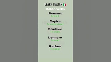 Italian Verbs | Simple way of Learning Italian | Learn Italian Easy Way  #learningitalian