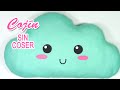 Manualidades: COJIN nube kawaii ¡SIN COSER! - Innova Manualidades