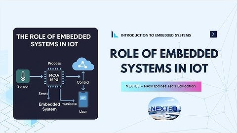 The Role of Embedded Systems in IoT | NEXTED