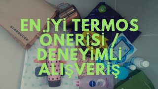 İhtiyaç Alışverişi - En Iyi Termos Önerisi - Starbucks Bardakları Pişmanlık Mı?