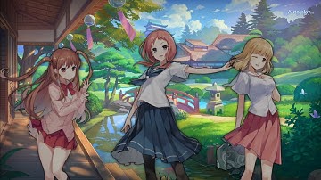 [Mahjong Soul] Stargazing Trip Event PT 1 - A Shrine and... A Bunny Girl?