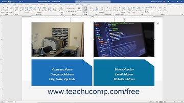 Word 2019 and 365 Tutorial Inserting Online Video Microsoft Training