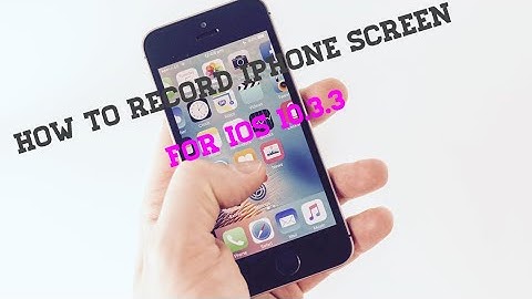 Easiest way for recording iphone&ipad screen(no computer no jailbreak)