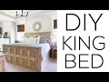 Build a DIY King Bed!