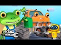 Monster Truck Rescue! | Gecko Don't Fall! | Gecko's Garage | Trucks For Children | Cartoons For Kids