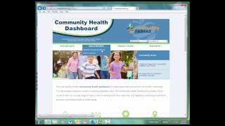 Using the Community Health Dashboard