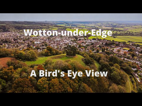 Wotton-under-Edge - A Bird's Eye View in 4k