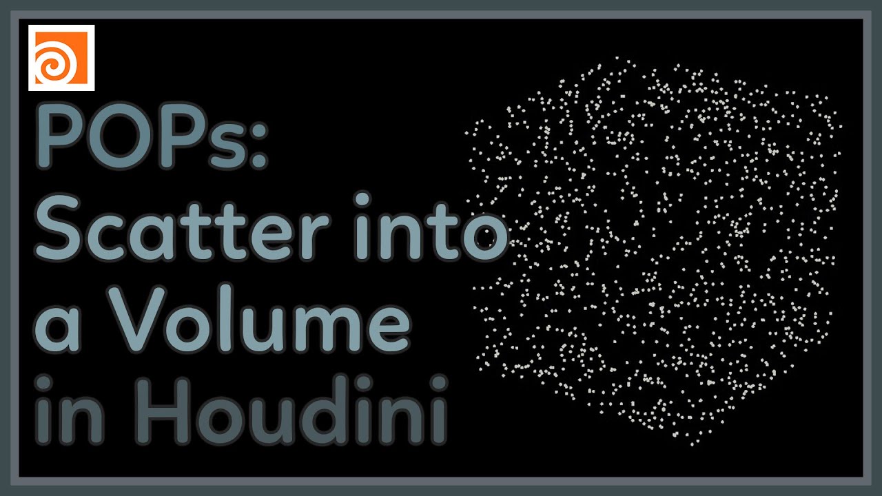 #126 POPs: Scatter Points into a Volume in Houdini - YouTube