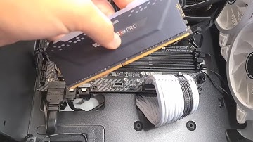 How to install CORSAIR VENGEANCE RGB RAM