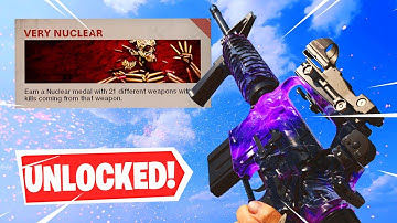 UNLOCKING THE HARDEST CALLING CARD "VERY NUCLEAR" IN BLACK OPS COLD WAR