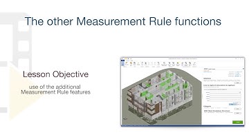 PriMus-IFC Tutorial - The other Measurement Rule functions  - ACCA software